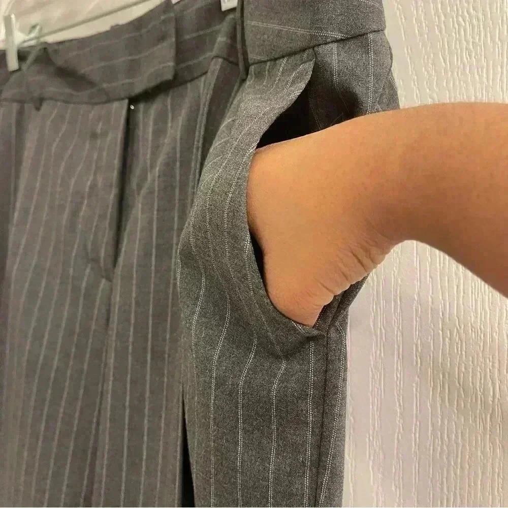 Worthington Gray Pin Stripe Dress Pants - Picture 4 of 12